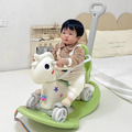 【聰明媽咪i-Smart】多功能搖搖馬滑步車嚕嚕車 含餐盤/坐墊/推桿大升級_6