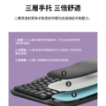 羅技 Wave Keys 人體工學鍵盤 企業版 腕部支撐手托 人體工學 弧形按鍵框架_2