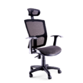 台製 OA網布辦公椅LV-821 黑