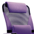 台製 OA網布辦公椅 ND-026 紫色_2