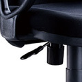 台製 OA高級辦公皮椅 P-220 黑布 彈簧氣壓辦公椅_3