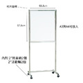 不銹鋼告示牌-雙面壓克力 TA-150SA_1