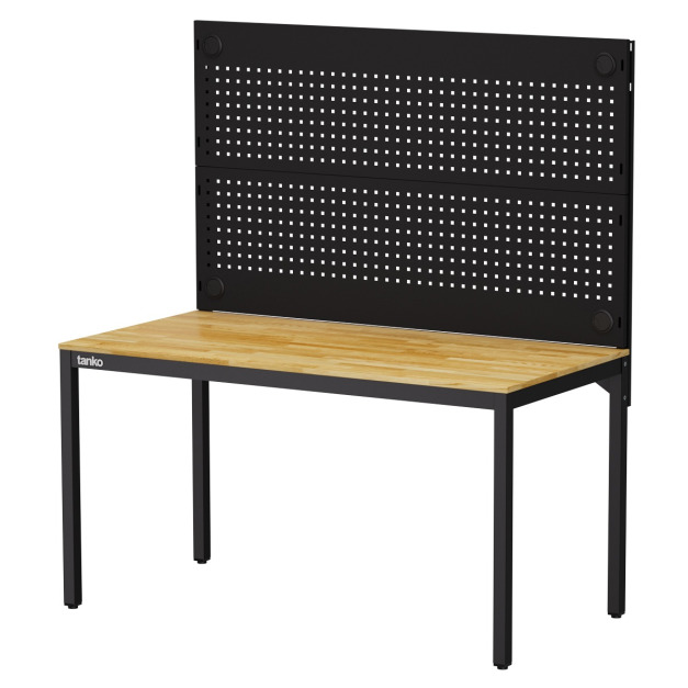 【150cm】天鋼多功能桌｜掛板組 WE-58W3｜黑色