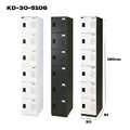 大富 KD全鋼製鑰匙鎖置物櫃 ｜面寬30cm｜六門｜KD-30-4006_1