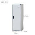 大富 KDF-209FA 鑰匙鎖組合式置物櫃 ABS塑鋼門片 深35cm