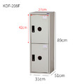 大富 KDF-208FA 鑰匙鎖組合式置物櫃 ABS塑鋼門片 深51cm