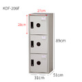 大富 KDF-206FA 鑰匙鎖組合式置物櫃 ABS塑鋼門片 深51cm