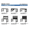 樹德 WH5I 重型鋼製工作桌 1500mm WHC5I WHD5I_4
