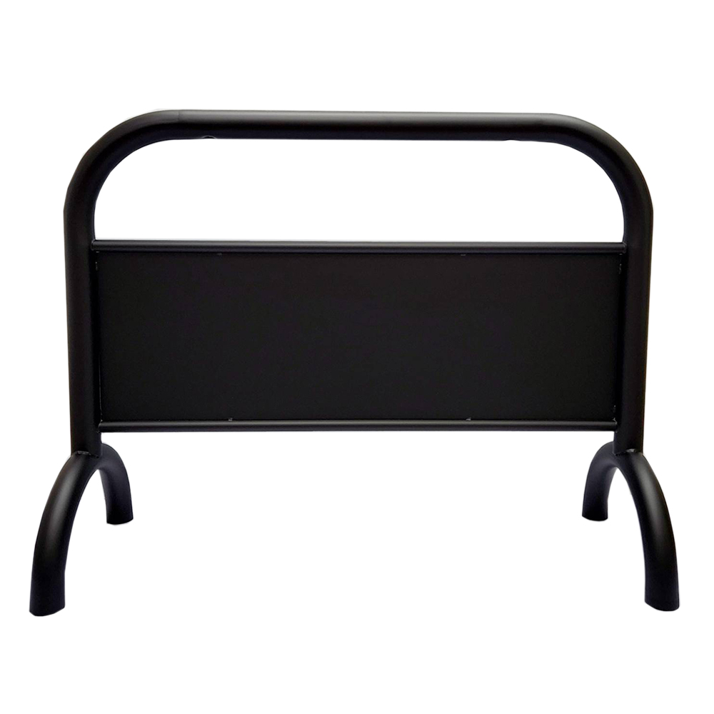 消光黑高溫粉體拒馬 淨重15KG 客製化印刷