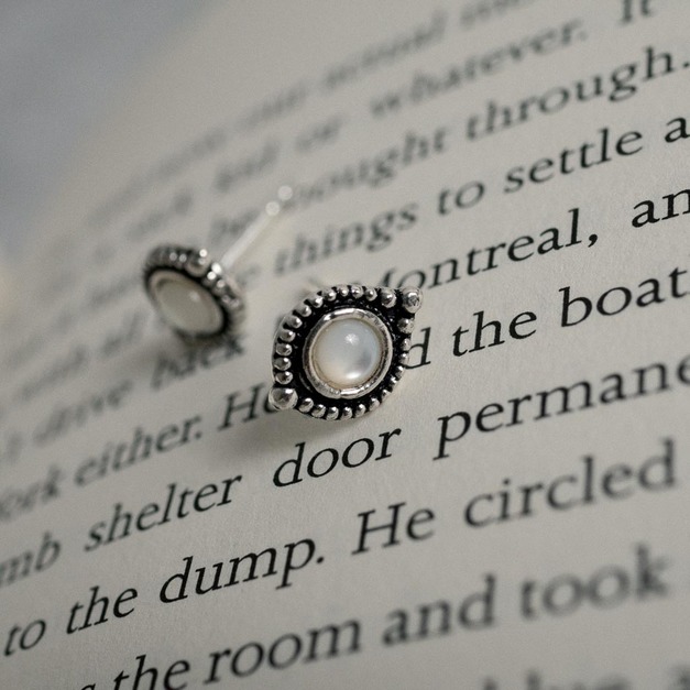 繆斯｜925純銀耳環・貼耳式