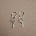 織夢｜925純銀耳環・垂墜式