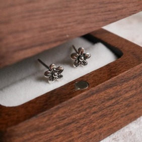 恰好的溫柔｜925純銀耳環・貼耳式