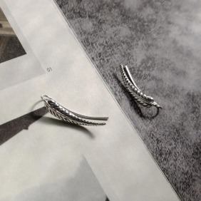 冬藏｜925純銀耳環・耳扣式