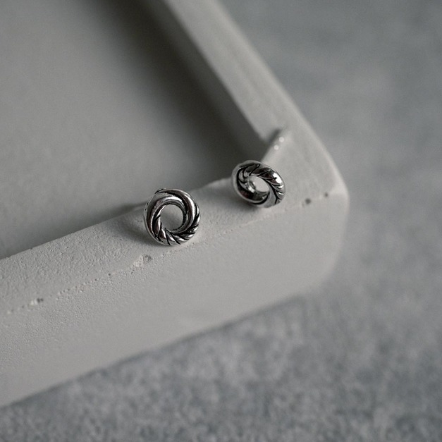 小憩｜925純銀耳環・貼耳式