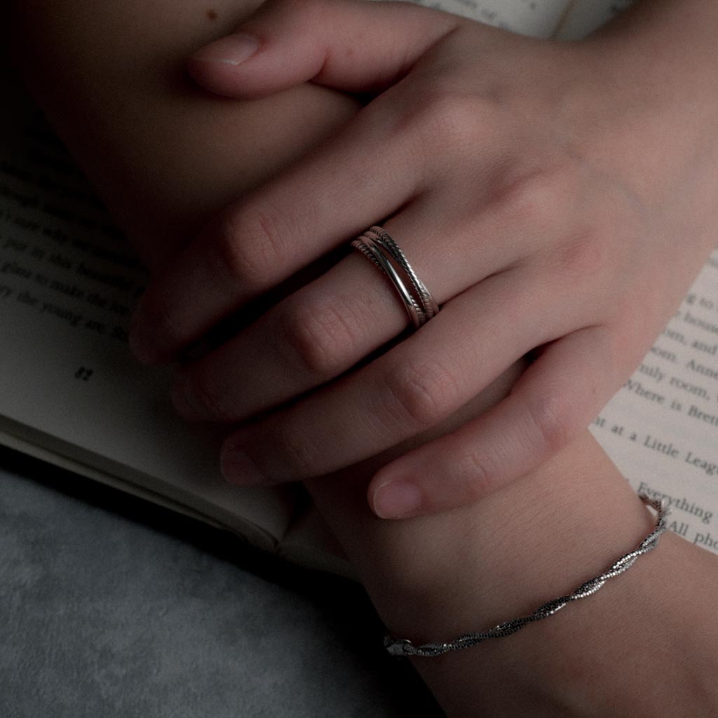 時光隧道｜925純銀戒指