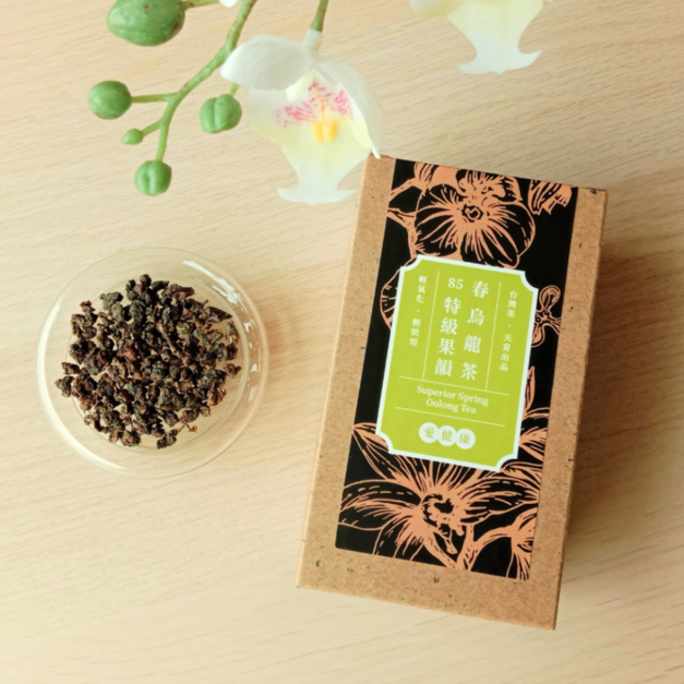【綠色包裝】特級果韻春烏龍茶_花果香 清爽回甘春茶 散茶