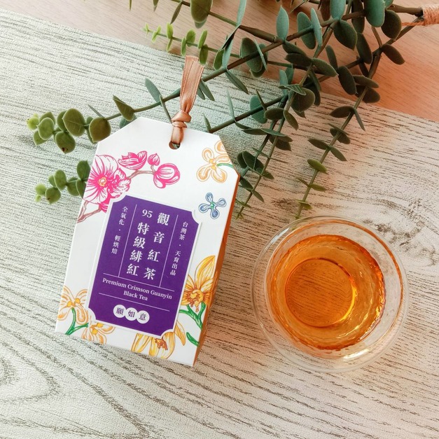新上市【御守茶 願如意】特級緋紅觀音紅茶_5入茶包_珍稀觀音韻的工夫紅茶