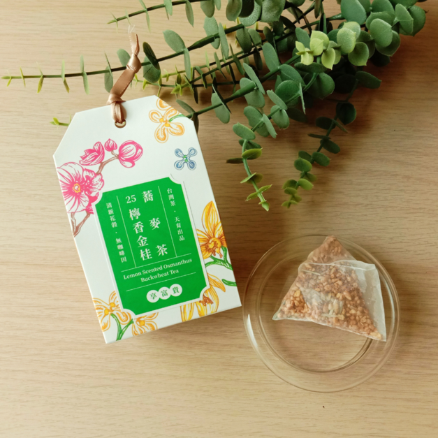 NEW【御守茶 享富貴】檸香金桂蕎麥茶_5入茶包_清新花穀風味
