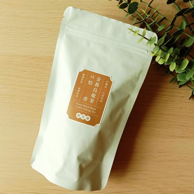 【減塑經濟包】焙香金蕎烏龍茶_15入立體茶包_麥香風味烏龍茶