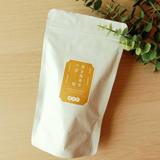 【減塑經濟包】舒服黃金蕎麥茶_15入立體茶包_天然穀麥風味