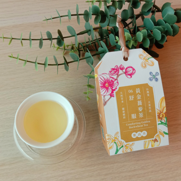 NEW【御守茶 運高升】舒服黃金蕎麥茶_5入茶包_天然穀麥風味