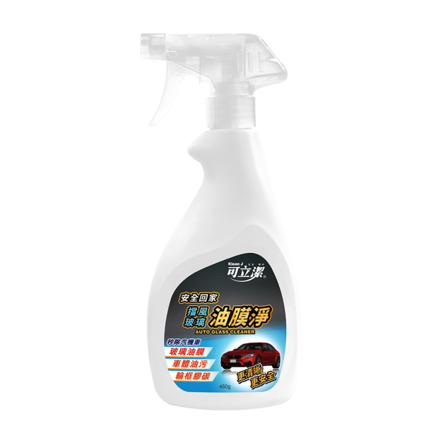 【KleanJ 可立潔】擋風玻璃油膜淨 450g
