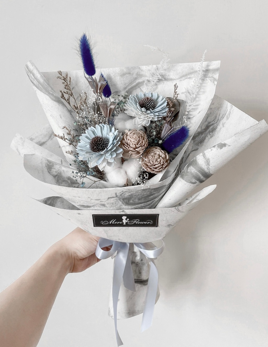 畢業乾燥花束 Mr0105 莫爾花藝more Flower