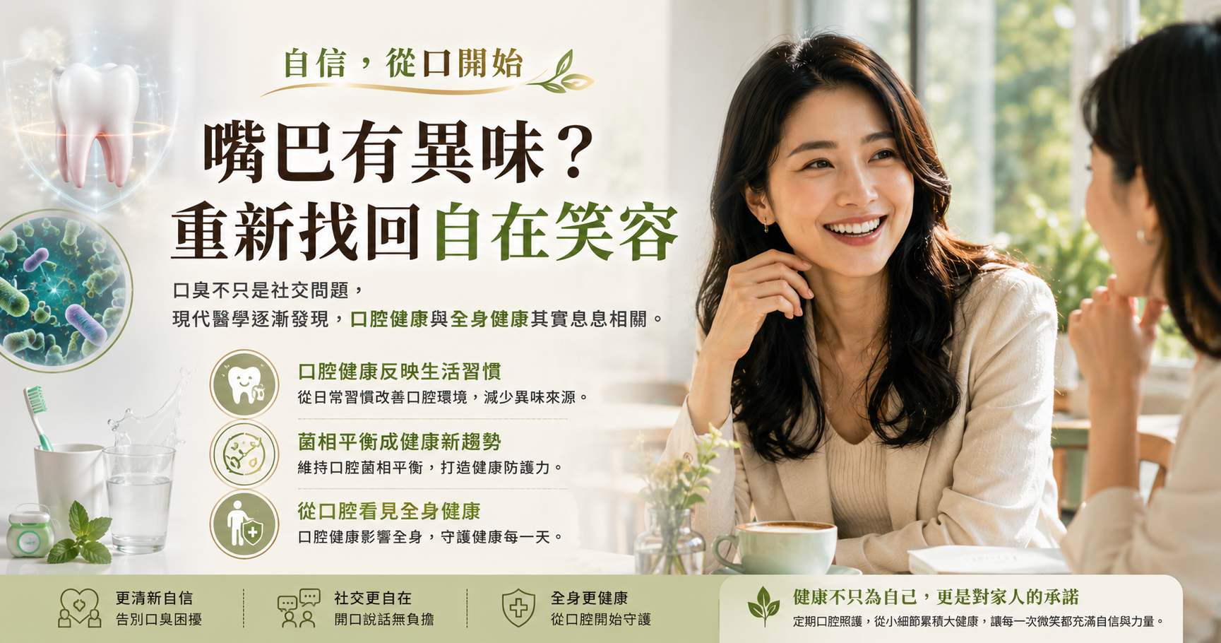 口臭不只是社交問題?從口腔健康看見全身健康的新觀念