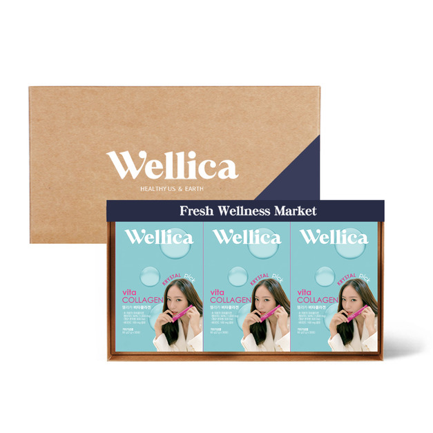 Wellica 維生素膠原蛋白3入禮盒