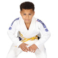 TATAMI 藍肩 兒童柔術道服-白【M0/M1/M2/M3】