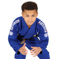 TATAMI 白肩 兒童柔術道服-寶藍【M00/M0/M1/M3】