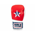 TITLE 真皮USA拳套-紅【14oz】_2
