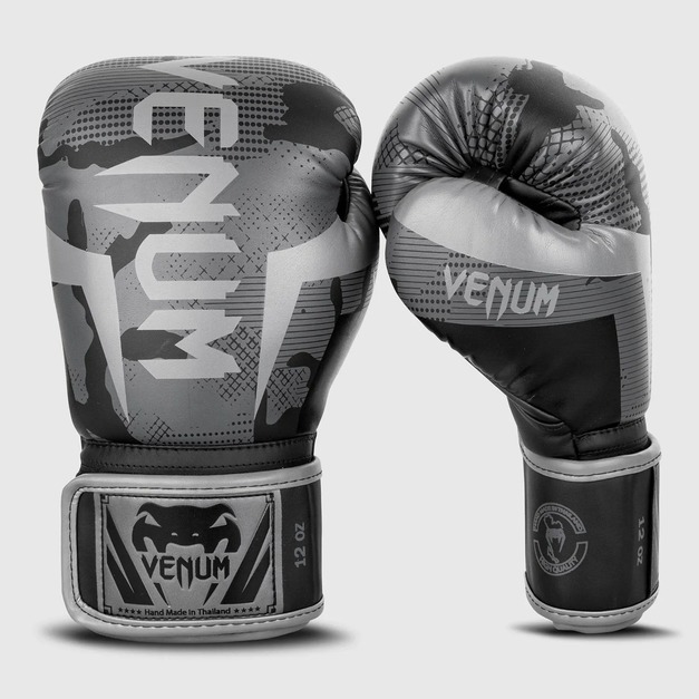 VENUM 尖牙拳套-灰黑迷彩【16oz】