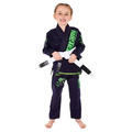 TATAMI 兒童柔術道服-深藍鱷魚【M00/M0/M1】（含道帶)_3