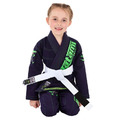 TATAMI 兒童柔術道服-深藍鱷魚【M00/M0/M1】（含道帶)_4