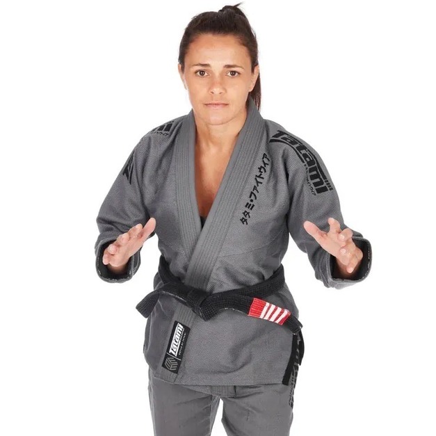 TATAMI 高級柔術道服-灰【F2】158-165cm