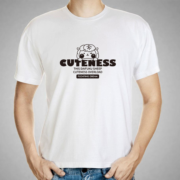 【FloatingDream】CUTENESS OVERLOAD 大福羊－親膚透氣短袖T-shirt