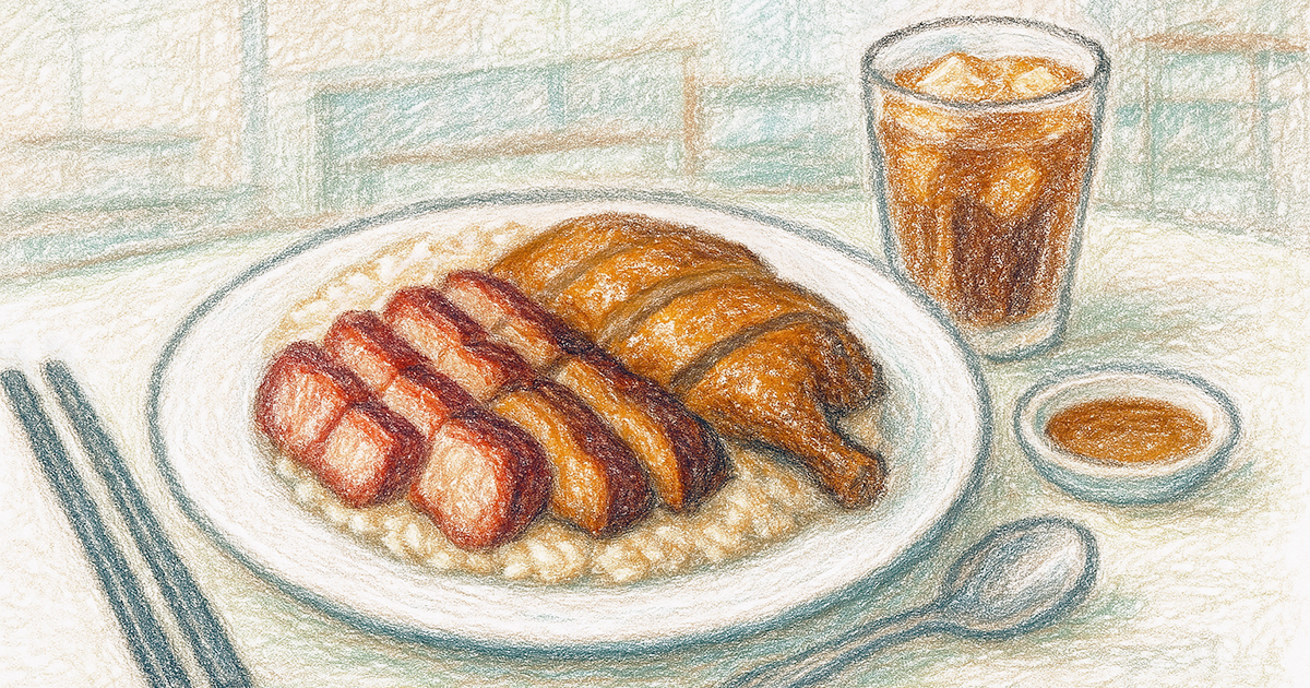 《港式燒臘便當》