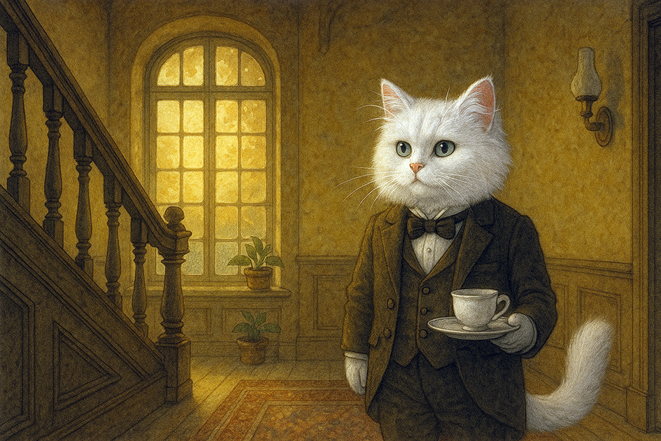 《貓管家》第一章｜老宅的晨光