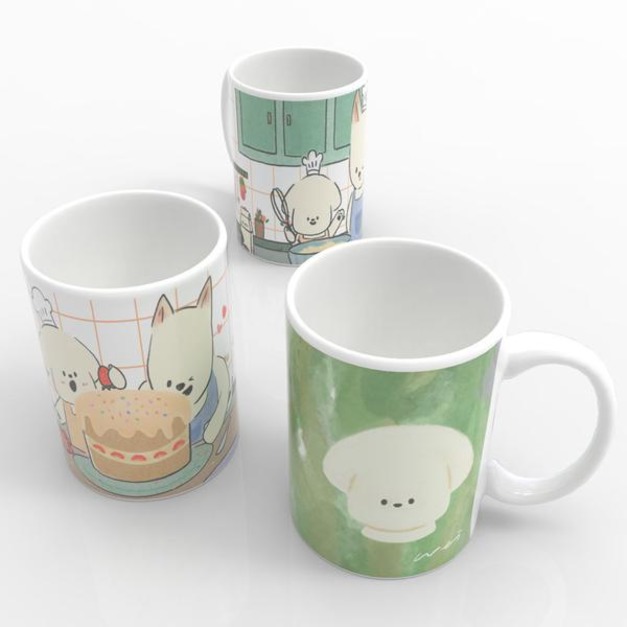 狗狗文創馬克杯