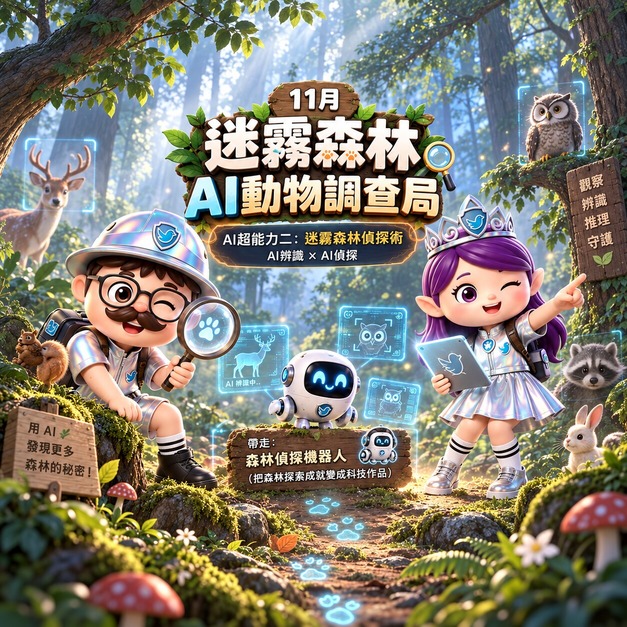 11月_迷霧森林AI動物調查局