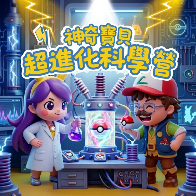 神奇寶貝超進化科學營 第六梯次8/10-8/14(新竹下午班)