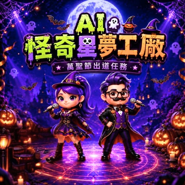 萬聖活動-AI怪奇星夢工場