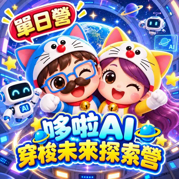 哆啦AI穿梭未來探索營（單日營）