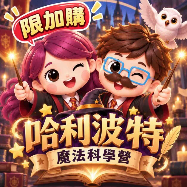 哈利波特魔法科學營（限加購）
