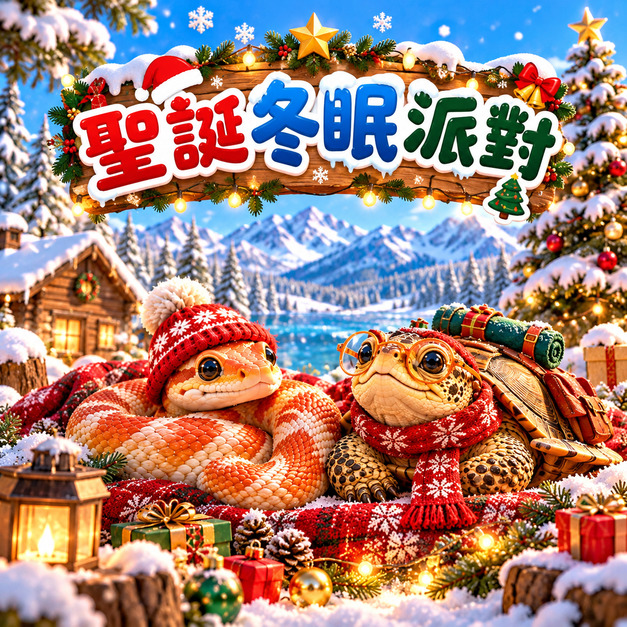 12月＿聖誕冬眠派對
