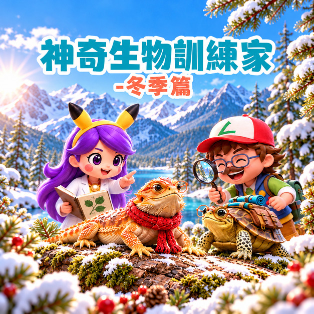 神奇生物訓練家-冬季篇（一次報名三堂）