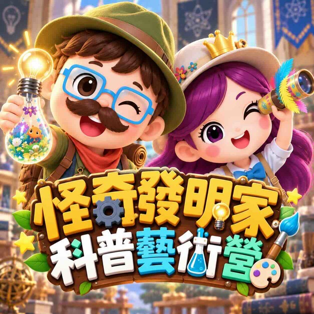 怪奇發明家科普藝術營（二日營）