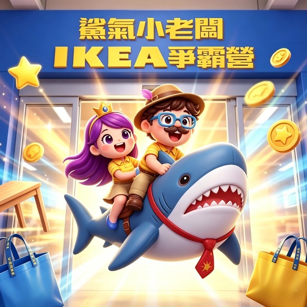 鯊氣小老闆IKEA爭霸營 第五梯次 8/3-8/7 (IKEA內湖下午班)