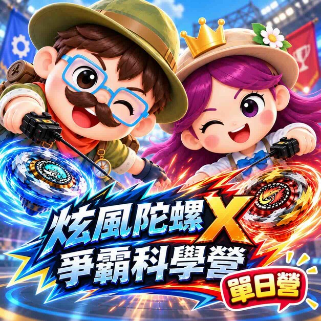 炫風陀螺X爭霸科學營（單日營）